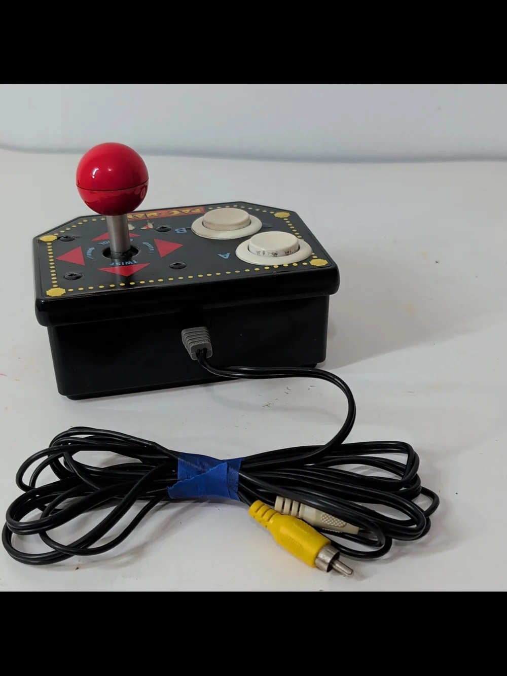 Retro Arcade Joystick Controller - Black with Red Ball